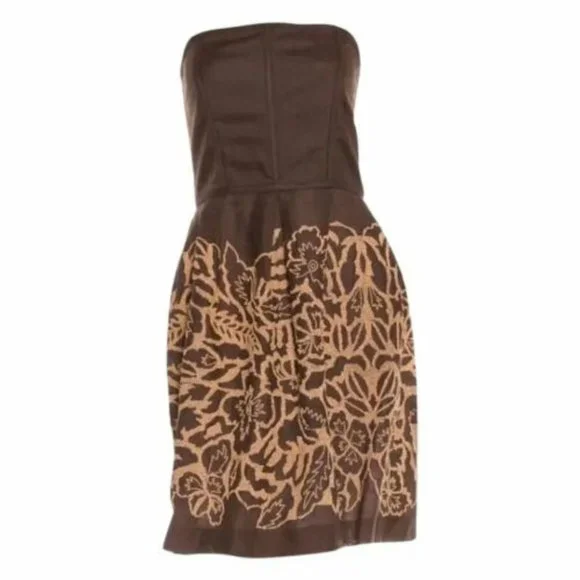 Oscar de la Renta | Dresses | Vintage Oscar De La Renta Strapless Corset  Beaded Dress Us 6 | Poshmark